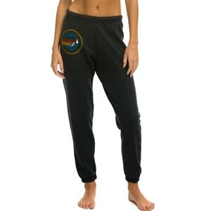 BRAND NEW SOLD OUT on website Size medium Aviator Nation Charcoal Track Pants